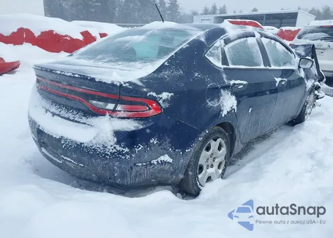 2013 Dodge Dart Se from USA, damaged, VIN 1C3CDFAA3DD266949